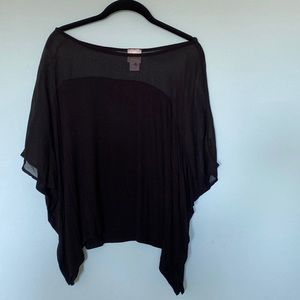 Freeloader black top.  Size small.